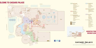 Harrah's Las Vegas χάρτης